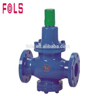 dn25 flange type pressure reduction valve for water air and Non corrosion liquid