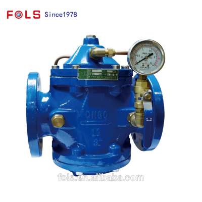 high lift water supply system filter type pump protecting valve